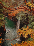 秋彩の高千穂峡