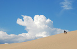 松下　真一　「雲と砂丘と夏」