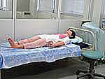 病棟実習室の人体模型
