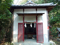 高倉稲荷神社の拝殿