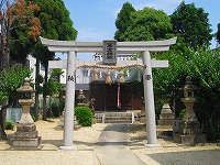 粟倉神社の鳥居
