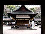 河合神社の幣殿