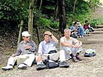 やまびこ広場にて