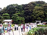 稱徳天皇陵を出発