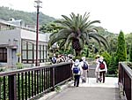 緑のセンターに到着