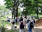 展望広場に着く