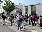 仁川駅を出発