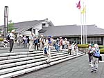 昼食後の出発