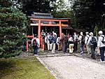 葉室御霊神社境内