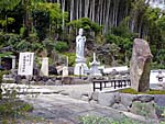 鈴虫寺ちかくの観音様