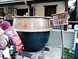 菊正宗の醸造用大釜