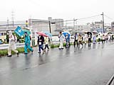 阪今池公園に向かう