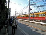 京阪本線横歩道