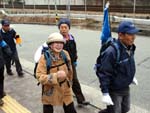 清荒神へ向け出発