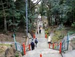 売布神社下り階段