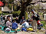 永興寺公園で昼食