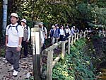 天の川左岸のおおさか環状自然歩道を行く