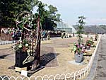 府立京都植物園正門花壇
