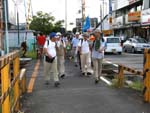 交野線踏切を越え東北へ