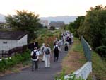 天の川左岸を北上