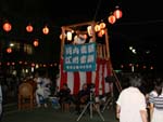 市民会館前で「盆踊り」