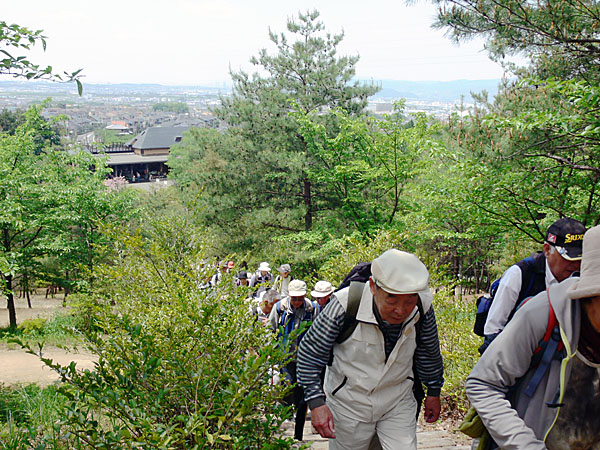 城陽市の町並み
