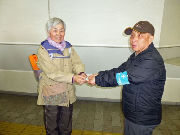 75回表彰山田カヨ子さん