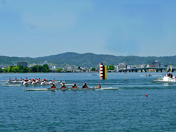 ボートレース風景