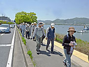 さざなみ街道を歩く
