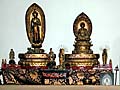 万年寺の本尊、菩薩立像