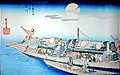 三十石舟の浮世絵