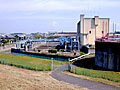 黒田川の排水施設
